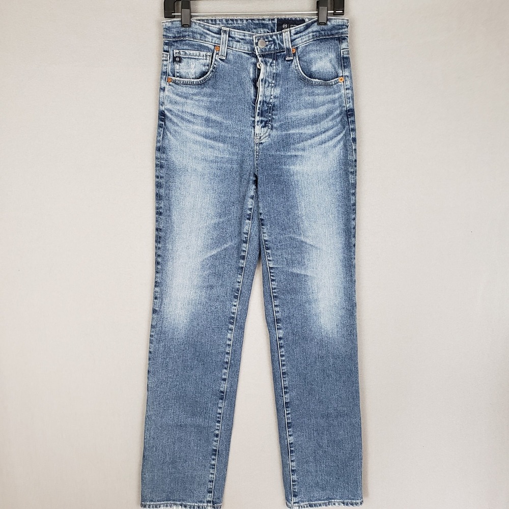 AG Denim Women's 29 Alexxis Straight Jeans High Rise Vintage Fit Casual Everyday
